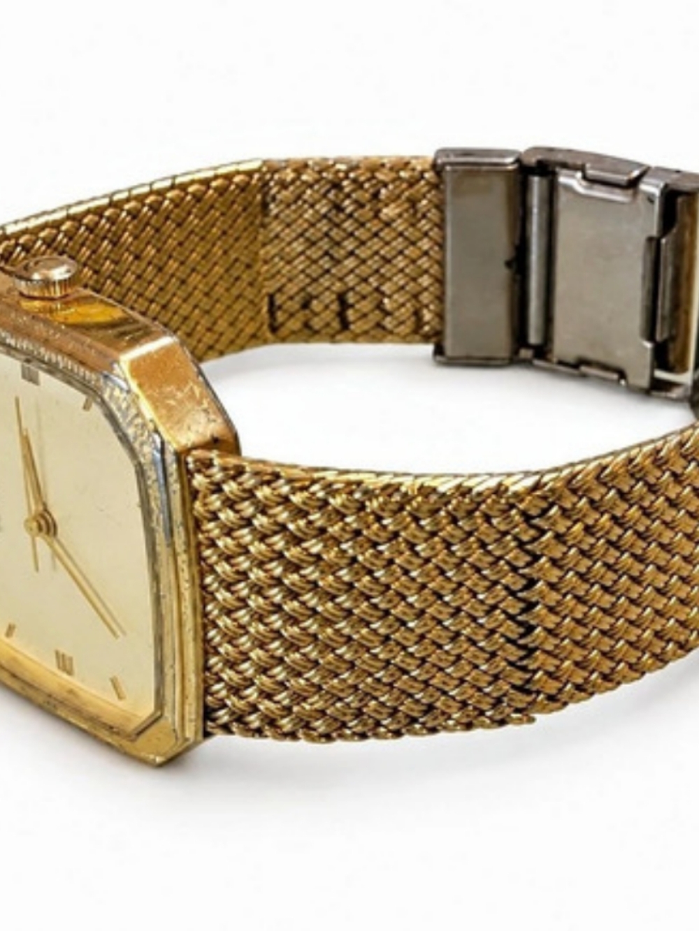 Bulova McDonnell Douglas 30 Years J. F. Wunderlich Gold-Tone Quartz Watch